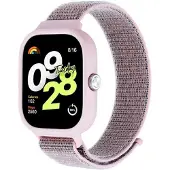 Beline pasek Redmi Watch 4różowy/pink (Nylon), Sangles de montre, Gris, Pink