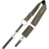 Levy's Baldric Distressed Black Courroie de guitare