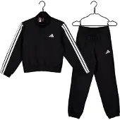 Adidas Survêtement noir / blanc