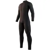 Mystic Marshall Long Sleeve Back Zip Neoprene Suit Marron L Homme