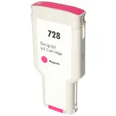 PrintAbout Cartouche compatible pour HP F9J66A (728) - Magenta - Très grande capacité