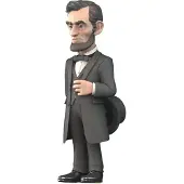 1UP Figurines historiques Figurine Abraham Lincoln 16e président des États-Unis d'Amérique 12 cm