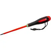 Bahco Tournevis Ergo Torx Avec Cordon De Revêtement En Aramide T15x125 Mm Isolé Électriquement