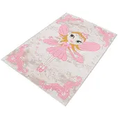 Wellhome 80x150 Cm Wh0962-3 Carpet Rose