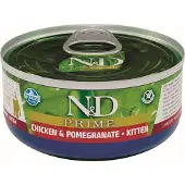 Farmina Nourriture Pour Chats Kitten Prime Poulet Boîte 24x70g