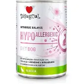 Disugual Aliment Humide Hypoallergénique Pour Chien à La Caille 6x400g