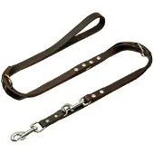 Flamingo Rondo Training Dog Leash Marron 200 cm x 18 mm