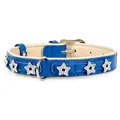 Collar Pet Collier De Chien Blue Star