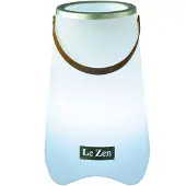 Le Zen Original Speaker Light Small Bottle Cooler Blanc