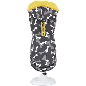 Nayeco Camuflabones Dog Jacket Gris 30 cm