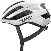 ABUS Casque WingBack Blanc Noir, Taille L (59-61 cm) - EUR