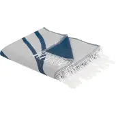 Beliani Couverture Haprek 130 X 170 Cm Bleu