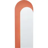 Beliani Miroir GROISES Orange