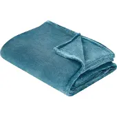 Beliani Couverture BAYBURT 150 x 200 cm Bleu