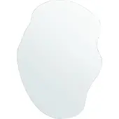 Beliani Miroir 70 cm Argenté FALAISE