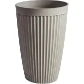 Beliani Cache-Pot Kola Matériaux Synthétiques Beige