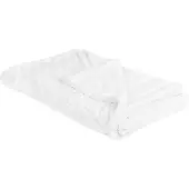 Beliani Couvre-Lits Kandilli 150 X 200 Cm Blanc Cassé
