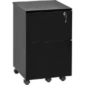 Beliani Meuble De Rangement Johnson Noir
