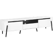 Beliani Meuble Tv Blackpool Blanc