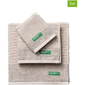 Benetton Ensemble De Serviettes De Bain 450gsm 3 Unités