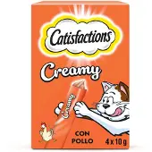 Mars Catisfactions Snack Crémeux Au Poulet Pour Chat 11x4x10g