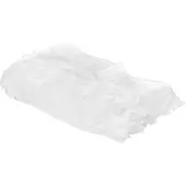 Beliani Couvre-lits DELICE Tissu 150 x 200 cm Blanc