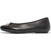 FitFlop pour femme. HX8-001 Ballerines en cuir noir avec n?ud Delicato (36), Plat, Aucun, Casuel, Fête, Classique