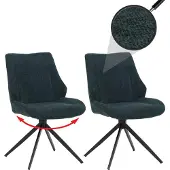 MCW Chaise de salle à manger -O48 (lot de 2)
