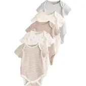 Next Barboteuse / body beige / écru / beige foncé / gris clair