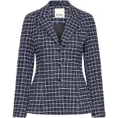 Ichi Blazer 'IHKATE' bleu foncé / noir / blanc