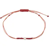 Pilgrim Bracelet 'Birthstones' rouge / blanc