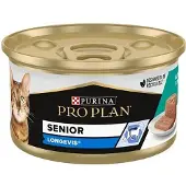Purina Pro Plan Senior Tuna Cat Snack 85g 24 Units Doré