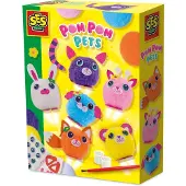 SES Creative Kit De Loisirs Créatifs Pom Pom Pets (s14789)