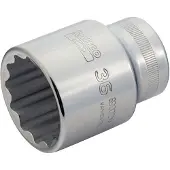 Bahco 3/4´´ Bi-hex Socket 46 Mm Argenté