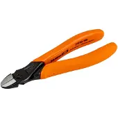 Bahco Diagonal Cutting Pliers With Monomaterial Handles And Phosphate Finish 140 Mm Orange