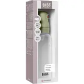 BIBS Anti-Colic Baby Bottle Silicone biberon anti-coliques avec tétine en silicone Sage 1 pcs