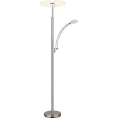 Globo Lampe de pied Tirana nickel