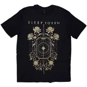 Sleep Token Hommes, T-shirt, Caramel, Noir, (M)