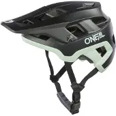 O'Neal Defender Solid Mat Noir Vert Casque Vélo Taille S-M