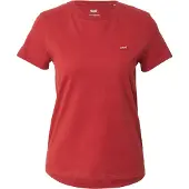 Levi's pour femme. 39185-0382 T-shirt Perfect rouge (XS), Casuel, Coton, Manche courte