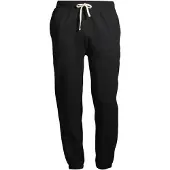 Ralph Lauren pour homme. 710793939001 Bas de survêtement noir en polaire (M), Casuel, Coton
