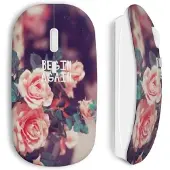 MANIACASE Souris Sans Fil Begin again roses