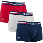 Lacoste 5h2390-00 Trunk Boxers 3 Units Multicolore S Homme
