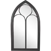 Beliani Miroir TRELLY Métal Noir