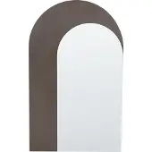 Beliani Miroir PIGNY Marron