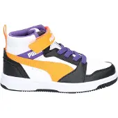 Puma Rebound V6 Mid AC+ PS Sneakers Hoog - Zwart - Maat 28