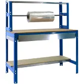 Simonwork (bancos De Trabajo) Etabli Simonwork Bt4 Box 1200 Bleu/bois Bleu/bois 1445x1210x760 -