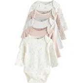 Next Barboteuse / body beige / nude / gris clair / blanc