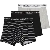 Jack & jones Junior Sous-vêtements 'JACSOHO' gris chiné / noir / blanc