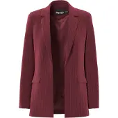 Pieces Bossy Loose Fit Blazer Rouge XL Femme